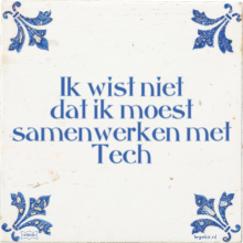 Ik wist niet dat ik moest samenwerken met Tech - 1 keer bekeken