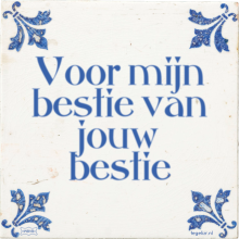 Voor mijn bestie van jouw bestie - 3 keer bekeken