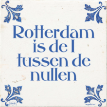 Rotterdam is de 1 tussen de nullen - 1 keer bekeken