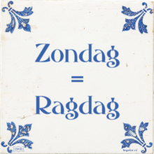 Zondag = Ragdag - 1 keer bekeken