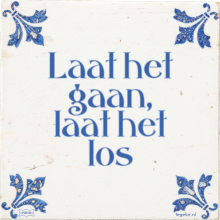 Laat het gaan, laat het los - 6 keer bekeken