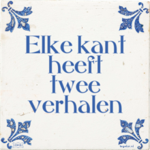 Elke kant heeft twee verhalen - 4 keer bekeken
