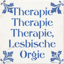 Therapie Therapie Therapie, Lesbische Orgie - 1 keer bekeken