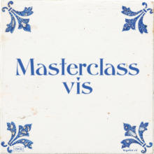 Masterclass vis - 1 keer bekeken