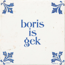 boris is gek - 1 keer bekeken