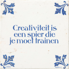 Creativiteit is een spier die je moet trainen - 10 keer bekeken