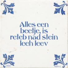 Alles een beetje, is reteb nad stein leeh leev - 13 keer bekeken