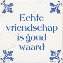 Echte vriendschap is goud waard - 3 keer bekeken