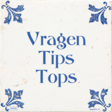 Vragen Tips Tops - 10 keer bekeken