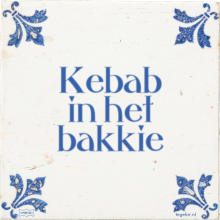 Kebab in het bakkie - 8 keer bekeken