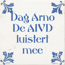 Dag Arno De AIVD luistert mee - 5 keer bekeken