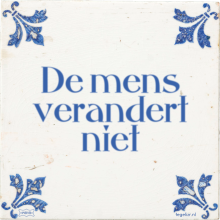 De mens verandert niet - 3 keer bekeken