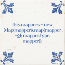 this.mappers = new Map(mappers.map(mapper =gt; mapper.type, mapper)); - 3 keer bekeken