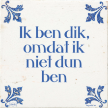 Ik ben dik, omdat ik niet dun ben - 9 keer bekeken