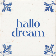 hallo dream - 3 keer bekeken