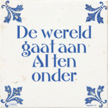 De wereld gaat aan AI ten onder - 3 keer bekeken