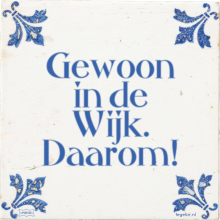 Gewoon in de Wijk. Daarom! - 1 keer bekeken