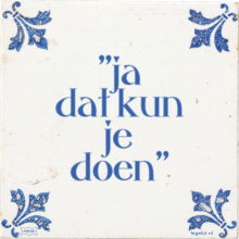 ''ja dat kun je doen'' - 1 keer bekeken