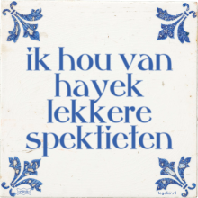 ik hou van hayek lekkere spektieten - 1 keer bekeken