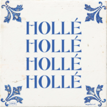 HOLLÉ HOLLÉ HOLLÉ HOLLÉ - 2 keer bekeken