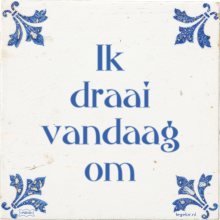 Ik draai vandaag om - 4 keer bekeken
