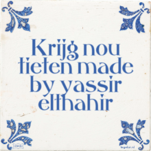 Krijg nou tieten made by yassir elthahir - 1 keer bekeken