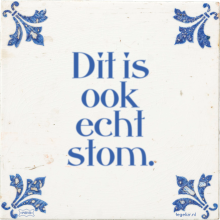 Dit is ook echt stom. - 1 keer bekeken