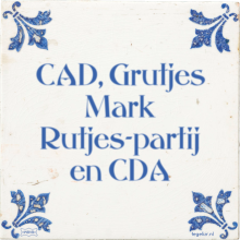 CAD, Grutjes Mark Rutjes-partij en CDA - 2 keer bekeken