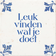 Leuk vinden wat je doet - 2 keer bekeken