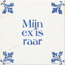 Mijn ex is raar - 25 keer bekeken