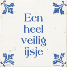 Een heel veilig ijsje - 25 keer bekeken