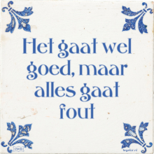 Het gaat wel goed, maar alles gaat fout - 17 keer bekeken