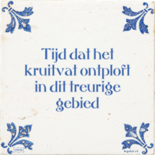 Tijd dat het kruitvat ontploft in dit treurige gebied - 1 keer bekeken