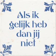 Als ik gelijk heb dan jij niet - 1 keer bekeken