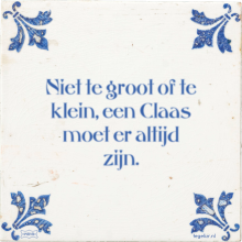 Niet te groot of te klein, een Claas moet er altijd zijn. - 1 keer bekeken