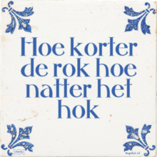 Hoe korter de rok hoe natter het hok - 3 keer bekeken