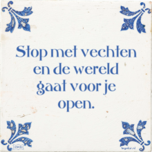 Stop met vechten en de wereld gaat voor je open. - 2 keer bekeken