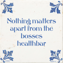 Nothing matters apart from the bosses healthbar - 30 keer bekeken