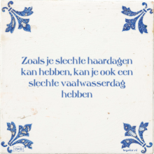 Zoals je slechte haardagen kan hebben, kan je ook een slechte vaatwasserdag hebben - 1 keer bekeken