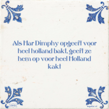 Als Har Dimphy opgeeft voor heel holland bakt, geeft ze hem op voor heel Holland kakt - 13 keer bekeken