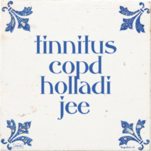 tinnitus copd holladi jee - 14 keer bekeken