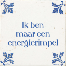 Ik ben maar een energierimpel - 3 keer bekeken