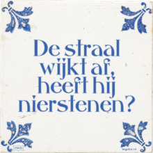 De straal wijkt af, heeft hij nierstenen? - 1 keer bekeken