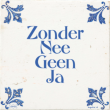Zonder Nee Geen Ja - 2 keer bekeken