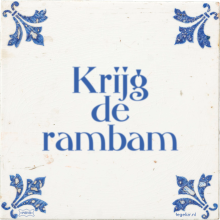 Krijg de rambam - 2 keer bekeken
