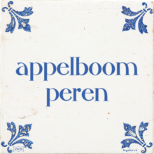 appelboom peren - 5 keer bekeken