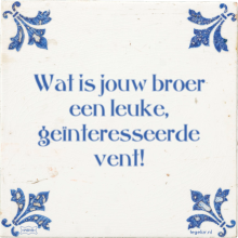 Wat is jouw broer een leuke, geïnteresseerde vent! - 19 keer bekeken