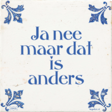 Ja nee maar dat is anders - 2 keer bekeken