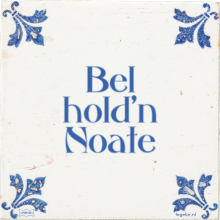 Bel hold'n Noate - 2 keer bekeken