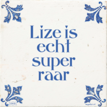 Lize is echt super raar - 8 keer bekeken
